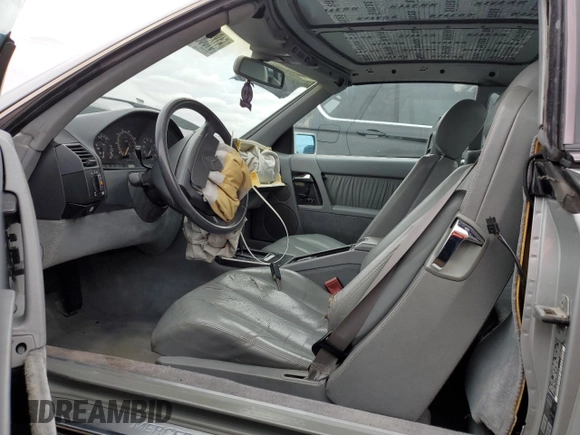 1993 Mercedes-Benz 300 with VIN WDBFA61EXPF081339, listed as a Copart auction lot 51856145 with 159,918 mi miles and Salvage Title. Bid and sale history available at DreamBid. Image 7.