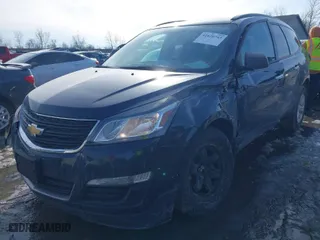 2016 Chevrolet Traverse LS with VIN 1GNKRFKD9GJ305686, listed as a IAAI auction lot 41650743 with 149,494 mi miles. Bid and sale history available at carsss.com. Image 2.