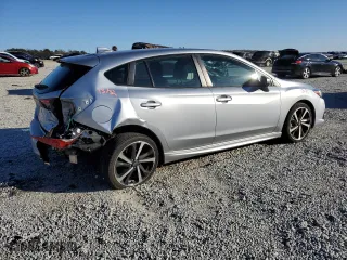 2022 Subaru Impreza Sport with VIN 4S3GTAM64N3712396, listed as a Copart auction lot 88758185 with 25,970 mi miles and Salvage Title. Bid and sale history available at carsss.com. Image 3.