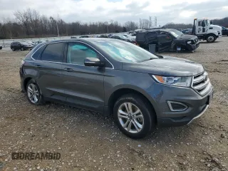 2015 Ford Edge SEL with VIN 2FMTK4J90FBC08832, listed as a Copart auction lot 45134645 with 120,526 mi miles and Salvage Title. Bid and sale history available at carsss.com. Image 4.