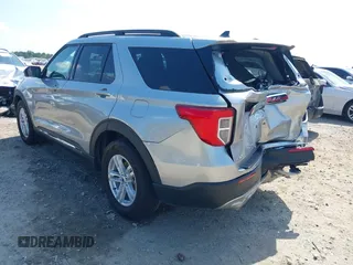 2023 Ford Explorer XLT with VIN 1FMSK7DH6PGC35396, listed as a IAAI auction lot 42545580 with 22,628 mi miles and . Bid and sale history available at DreamBid. Image 3.