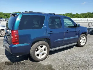 2007 Chevrolet Tahoe LTZ with VIN 1GNFC13J57R181007, listed as a Copart auction lot 56376455 with 202,161 mi miles and Salvage title. Bid and sale history available at DreamBid. Image 3.