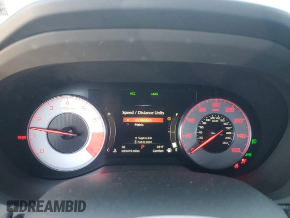 2021 Acura RDX w/A-Spec Package с VIN 5J8TC1H60ML000783, выставлен на аукционе Copart как лот 86193164 с пробегом 35 693 миль миль и Списание • Salvage title. История ставок и продаж доступна на DreamBid. Изображение 9.