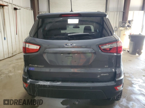 2021 Ford EcoSport SE z VIN MAJ6S3GL1MC397217, wystawiony jako Copart lot #47793855 z przebiegiem 24 321 mil mil oraz Szkoda całkowita • Salvage title. Historia ofert i sprzedaży dostępna na DreamBid. Obrazek 6.