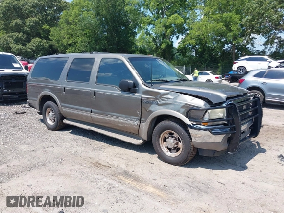 2002 Ford Excursion Limited с VIN 1FMNU42F22EA14602, выставлен на аукционе IAAI как лот 42569043 с пробегом 493 017 миль миль и . История ставок и продаж доступна на DreamBid. Изображение 1.