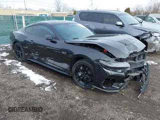 2024 Ford Mustang GT with VIN 1FA6P8CF2R5409112, listed as a IAAI auction lot 41607847 with 8,549 mi miles and . Bid and sale history available at DreamBid. Image 1.