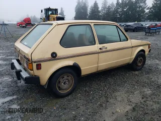 1979 Volkswagen Rabbit z VIN 1793801579, wystawiony jako Copart lot #89217815 z przebiegiem 13 577 mil mil oraz Tytuł czysty. Historia ofert i sprzedaży dostępna na DreamBid. Obrazek 3.
