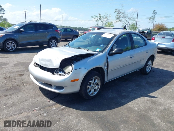 2001 Dodge Neon Highline with VIN 1B3ES46C11D241828, listed as a IAAI auction lot 41953403 with 94,822 mi miles and . Bid and sale history available at carsss.com. Image 17.