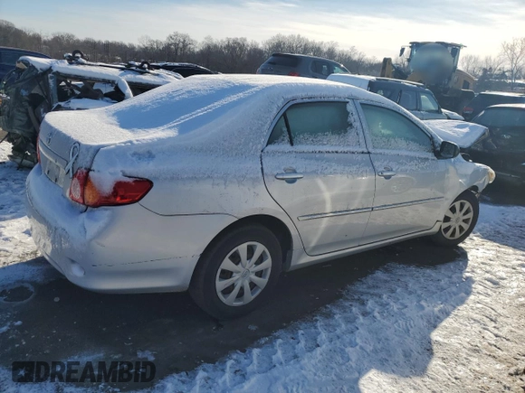 2009 Toyota Corolla with VIN JTDBL40E099045872, listed as a Copart auction lot 41817565 with 127,503 mi miles and Salvage Title. Bid and sale history available at carsss.com. Image 3.