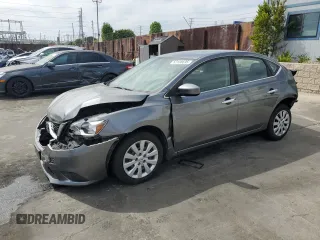 2017 Nissan Sentra S with VIN 3N1AB7AP7HY256417, listed as a Copart auction lot 53108695 with 79,693 mi miles and Salvage title. Bid and sale history available at DreamBid. Image 1.