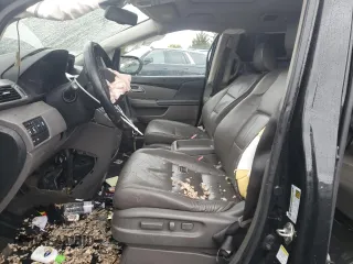 2014 Honda Odyssey Touring with VIN 5FNRL5H95EB056118, listed as a Copart auction lot 57729865 with Not provided miles and Salvage title. Bid and sale history available at DreamBid. Image 7.