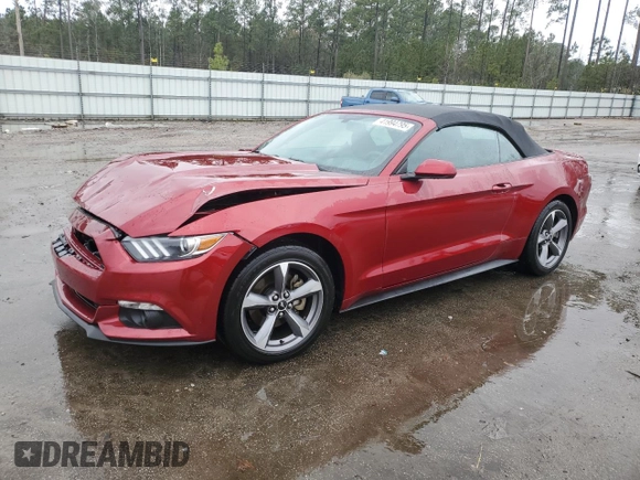 2017 Ford Mustang V6 with VIN 1FATP8EM9H5338861, listed as a Copart auction lot 41994795 with 62,925 mi miles and Salvage Title. Bid and sale history available at carsss.com. Image 1.