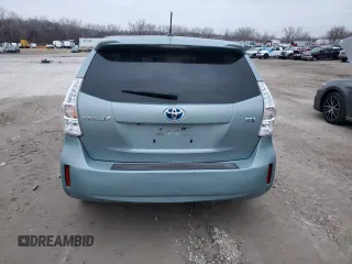 2014 Toyota Prius Two with VIN JTDZN3EU3EJ014353, listed as a Copart auction lot 43754035 with 203,182 mi miles and Salvage Title. Bid and sale history available at DreamBid. Image 6.