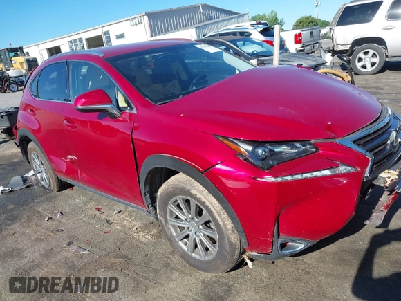 2015 Lexus NX 200t with VIN JTJYARBZ0F2010781, listed as a IAAI auction lot 42292600 with 56,933 mi miles and . Bid and sale history available at DreamBid. Image 1.