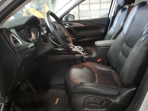 2023 Mazda CX-9 Touring with VIN JM3TCBCY3P0658236, listed as a Copart auction lot 55245185 with 40,391 mi miles and Salvage title. Bid and sale history available at DreamBid. Image 7.