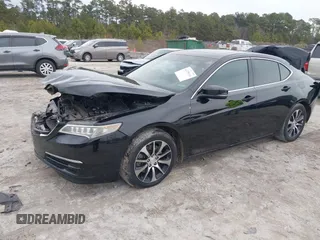 2017 Acura TLX with VIN 19UUB1F3XHA006883, listed as a IAAI auction lot 41378116 with 113,469 mi miles. Bid and sale history available at carsss.com. Image 17.