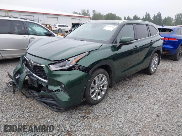 2023 Toyota Highlander L with VIN 5TDKDRBH5PS500246, listed as a IAAI auction lot 42429520 with 37,520 mi miles and . Bid and sale history available at DreamBid. Image 17.