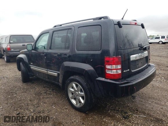 2012 Jeep Liberty Sport z VIN 1C4PJMAKXCW186540, wystawiony jako Copart lot #57848545 z przebiegiem 97 971 mil mil oraz Szkoda całkowita • Salvage title. Historia ofert i sprzedaży dostępna na DreamBid. Obrazek 2.