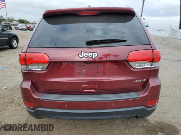 2018 Jeep Grand Cherokee Laredo E with VIN 1C4RJEAG5JC253697, listed as a Copart auction lot 53402515 with 55,649 mi miles and Salvage title. Bid and sale history available at DreamBid. Image 6.