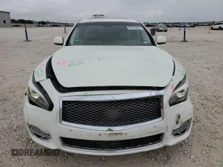 2015 Infiniti Q70L with VIN JN1BY1PP2FM601201, listed as a Copart auction lot 53235845 with 62,556 mi miles and Salvage Title. Bid and sale history available at carsss.com. Image 5.