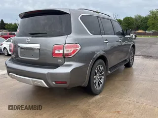 2018 Nissan Armada Platinum with VIN JN8AY2ND0J9050970, listed as a Copart auction lot 55463015 with 241,642 mi miles and Clean Title. Bid and sale history available at carsss.com. Image 4.