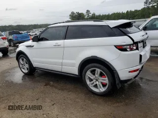 2013 Land Rover Range Rover Evoque Dynamic Premium with VIN SALVT1BG5DH820748, listed as a Copart auction lot 69954154 with 107,657 mi miles and Salvage Title. Bid and sale history available at carsss.com. Image 2.