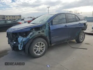 2022 Chevrolet Equinox LS with VIN 3GNAX5EV8NS120900, listed as a Copart auction lot 86766934 with 38,803 mi miles and Salvage title. Bid and sale history available at DreamBid. Image 1.