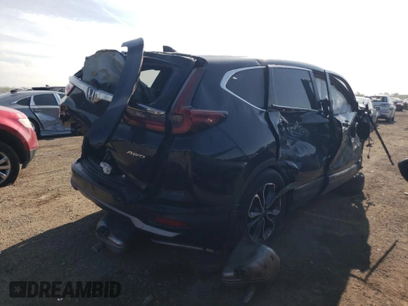 2020 Honda CR-V EX z VIN 5J6RW2H58LL023380, wystawiony jako Copart lot #55643785 z przebiegiem Nie podano mil oraz Szkoda całkowita • Salvage title. Historia ofert i sprzedaży dostępna na DreamBid. Obrazek 3.