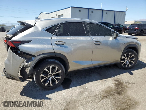 2015 Lexus NX 200t with VIN JTJYARBZ0F2009209, listed as a Copart auction lot 69473144 with 122,717 mi miles and Salvage Title. Bid and sale history available at carsss.com. Image 3.