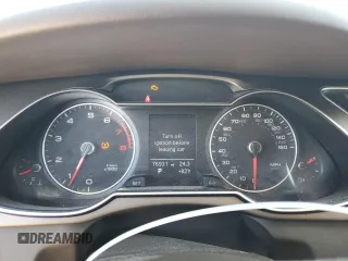 2014 Audi A4 Premium with VIN WAUAFAFL0EN000811, listed as a Copart auction lot 48606975 with 76,931 mi miles and Salvage Title. Bid and sale history available at carsss.com. Image 9.