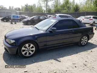 2006 BMW 3 Series 325Ci with VIN WBABW33476PX83810, listed as a Copart auction lot 54632275 with 98,524 mi miles and Salvage title. Bid and sale history available at DreamBid. Image 1.