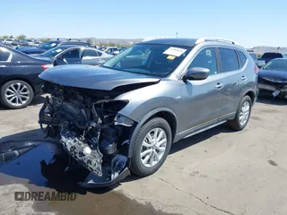 2018 Nissan Rogue SV with VIN KNMAT2MVXJP555608, listed as a IAAI auction lot 41980026 with 127,909 mi miles and . Bid and sale history available at carsss.com. Image 2.