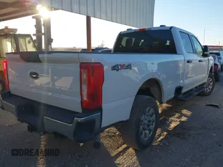 2024 Ford Super Duty F-250 SRW XL with VIN 1FT7W2BN2RED53499, listed as a IAAI auction lot 41848277 with 41,666 mi miles. Bid and sale history available at carsss.com. Image 4.
