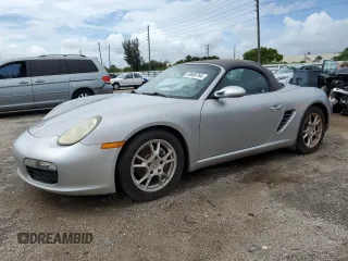 2007 Porsche Boxster с VIN WP0CA29867U712417, выставлен на аукционе Copart как лот 69585764 с пробегом Не указан миль и Чистый • Clean title. История ставок и продаж доступна на DreamBid. Изображение 1.