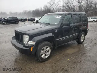 2012 Jeep Liberty Sport with VIN 1C4PJMAK1CW151076, listed as a Copart auction lot 43425535 with 135,844 mi miles and Salvage Title. Bid and sale history available at carsss.com. Image 1.