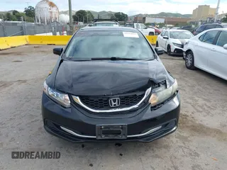 2014 Honda Civic Sedan LX with VIN 19XFB2F57EE206630, listed as a IAAI auction lot 42114435 with 188,468 mi miles. Bid and sale history available at carsss.com. Image 12.