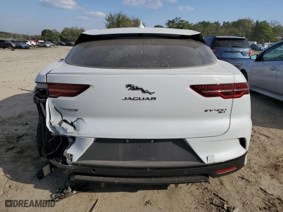 2019 Jaguar I-PACE HSE with VIN SADHD2S13K1F60592, listed as a Copart auction lot 74118644 with 70726 miles and Salvage Title. Bid and sale history available at carsss.com. Image 6.