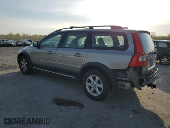 2008 Volvo XC70 with VIN YV4BZ982381039094, listed as a Copart auction lot 53694375 with 138,755 mi miles and Salvage Title. Bid and sale history available at carsss.com. Image 2.