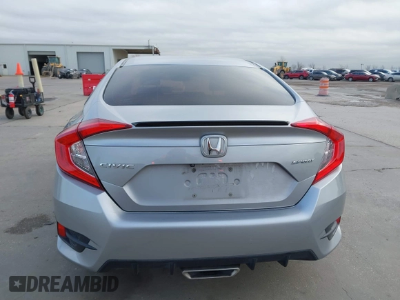 2019 Honda Civic Sport with VIN 19XFC2F8XKE015898, listed as a IAAI auction lot 41431062 with 108,071 mi miles and . Bid and sale history available at DreamBid. Image 16.