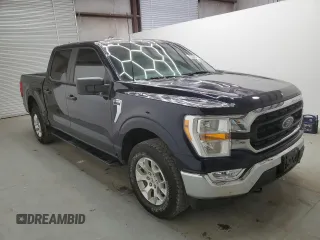 2022 Ford F-150 XL with VIN 1FTEW1EP6NFA58148, listed as a Copart auction lot 54944325 with 60,586 mi miles and Clean Title. Bid and sale history available at DreamBid. Image 4.