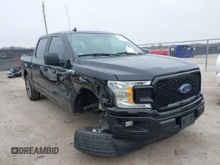 2020 Ford F-150 XL with VIN 1FTEW1CP7LKD07631, listed as a IAAI auction lot 41711165 with 101,608 mi miles. Bid and sale history available at carsss.com. Image 1.