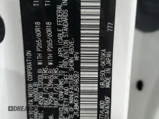 2018 Lexus GX 460 z VIN JTJBM7FX1J5198387, wystawiony jako Copart lot #52737555 z przebiegiem 71 658 mil mil oraz Szkoda całkowita • Salvage title. Historia ofert i sprzedaży dostępna na DreamBid. Obrazek 13.