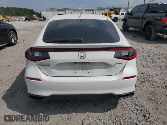 2023 Honda Civic Sport with VIN 19XFL2H82PE001787, listed as a Copart auction lot 54133215 with 13,521 mi miles and Salvage Title. Bid and sale history available at DreamBid. Image 6.