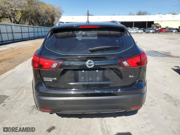 2018 Nissan Rogue Sport S with VIN JN1BJ1CP0JW102811, listed as a Copart auction lot 89300535 with 56,462 mi miles and Salvage Title. Bid and sale history available at carsss.com. Image 6.