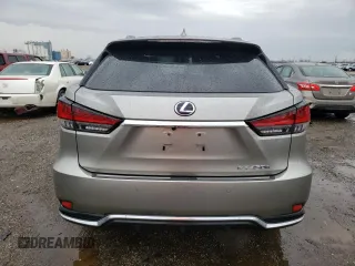 2020 Lexus RX with VIN 2T2JGMDA8LC047485, listed as a Copart auction lot 47638335 with 34,531 mi miles and Salvage Title. Bid and sale history available at carsss.com. Image 6.