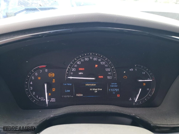2017 Cadillac XT5 Luxury AWD with VIN 1GYKNDRS6HZ204647, listed as a Copart auction lot 63615914 with 110,791 mi miles and Salvage Title. Bid and sale history available at carsss.com. Image 9.