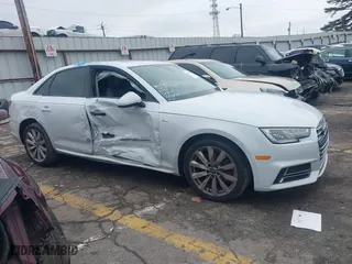 2018 Audi A4 Premium with VIN WAUKMAF47JN012032, listed as a IAAI auction lot 41600847 with 70,815 mi miles. Bid and sale history available at carsss.com. Image 13.