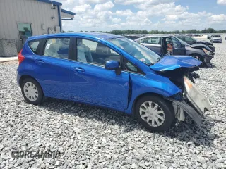 2014 Nissan Note SV with VIN 3N1CE2CP3EL372822, listed as a Copart auction lot 53089685 with 114,921 mi miles and Salvage title. Bid and sale history available at DreamBid. Image 4.
