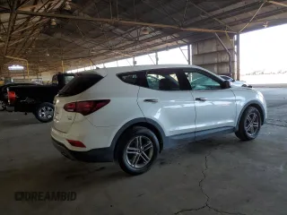 2018 Hyundai Santa Fe 2.4L z VIN 5XYZTDLB2JG550539, wystawiony jako Copart lot #58232955 z przebiegiem 125 810 mil mil oraz Czysty tytuł • Clean title. Historia ofert i sprzedaży dostępna na DreamBid. Obrazek 3.
