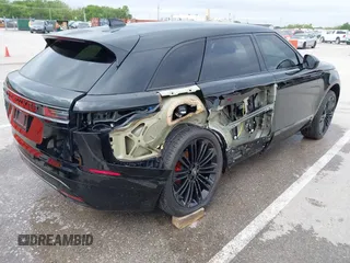 2024 Land Rover Range Rover Velar Dynamic SE with VIN SALYL2EX1RA368859, listed as a IAAI auction lot 42163428 with 7,586 mi miles and . Bid and sale history available at DreamBid. Image 4.